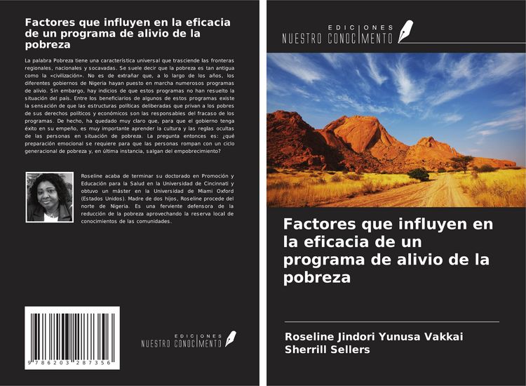 Produktbild: Factores que influyen en la eficacia de un programa de alivio de la pobreza