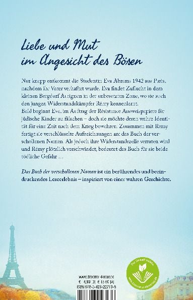 Produktbild: Das Buch der verschollenen Namen