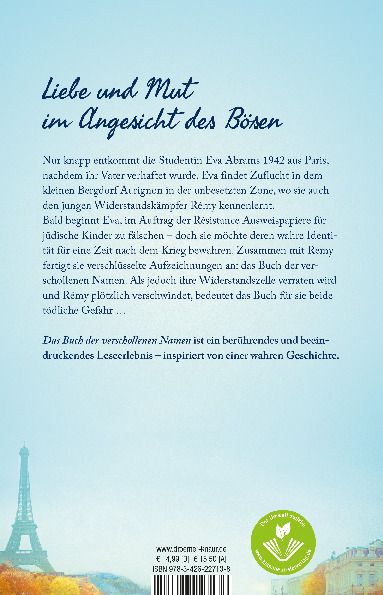Produktbild: Das Buch der verschollenen Namen