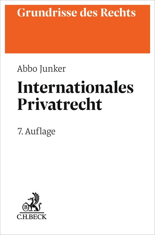 Produktbild: Internationales Privatrecht