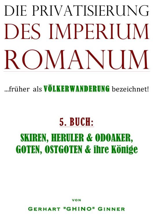 Produktbild: Die Privatisierung des Imperium Romanum / die Privatisierung des Imperium Romanum V.