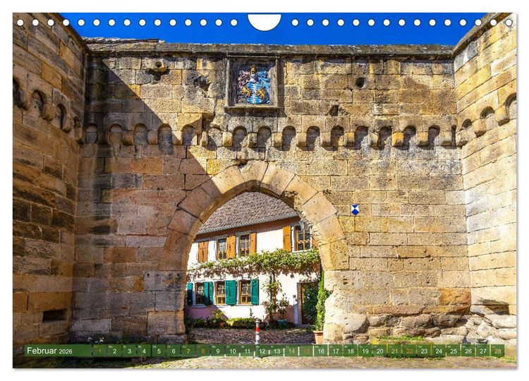 Produktbild: Ein Bummel durch die romantischen Gassen von Freinsheim in der Pfalz (Wandkalender 2026 DIN A4 quer), CALVENDO Monatskalender