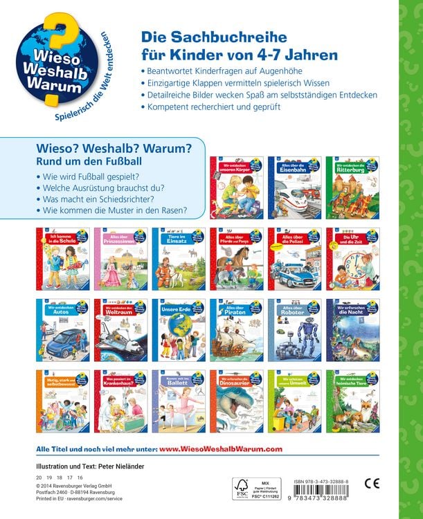 Produktbild: Wieso? Weshalb? Warum? Band 35 - Rund um den Fu&szlig;ball