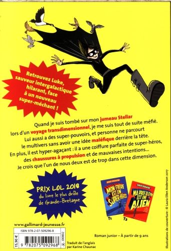 Produktbild: Mon jumeau mal&eacute;fique a des super-pouvoirs