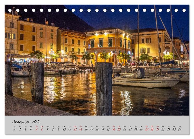 Produktbild: Sehnsuchtsziel Lago di Garda (Tischkalender 2026 DIN A5 quer), CALVENDO Monatskalender