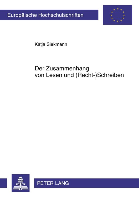 Produktbild: Der Zusammenhang von Lesen und (Recht-)Schreiben