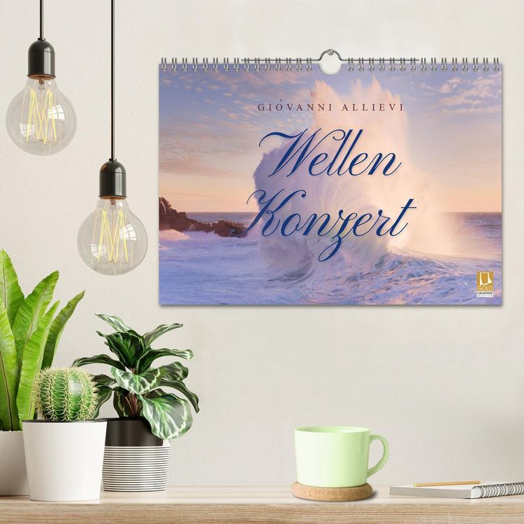 Produktbild: Wellen Konzert (Wandkalender 2026 DIN A4 quer), CALVENDO Monatskalender