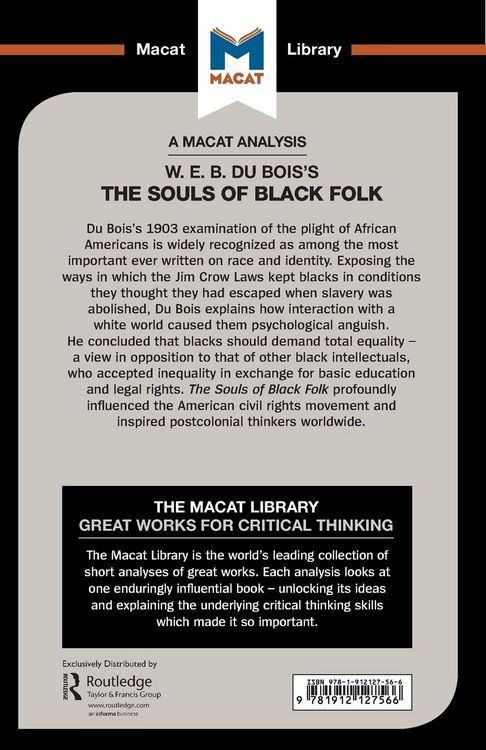 Produktbild: An Analysis of W.E.B. Du Bois's The Souls of Black Folk