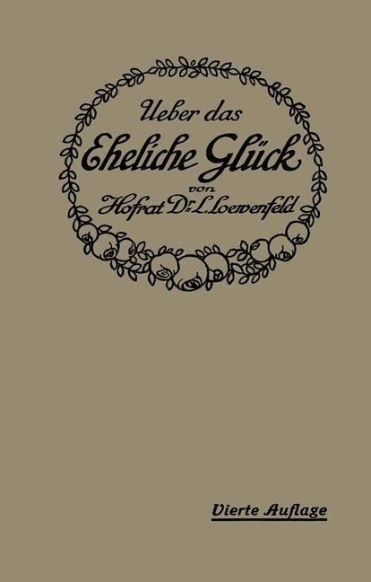 Produktbild: &Uuml;ber das Eheliche Gl&uuml;ck