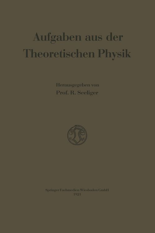 Produktbild: Aufgaben aus der Theoretischen Physik