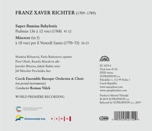 Produktbild: Super flumina Babylonis/Miserere in f