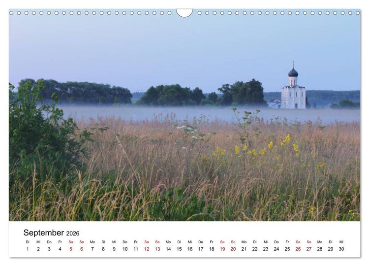 Produktbild: Goldenes Russland (Wandkalender 2026 DIN A3 quer), CALVENDO Monatskalender