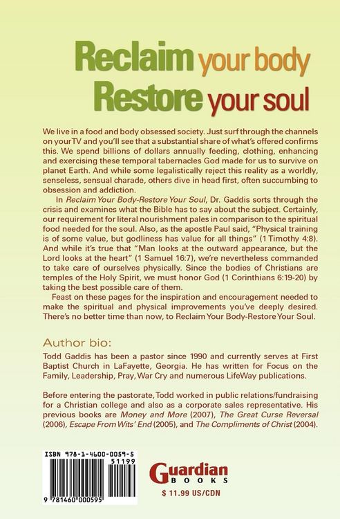 Produktbild: Reclaim Your Body - Restore Your Soul