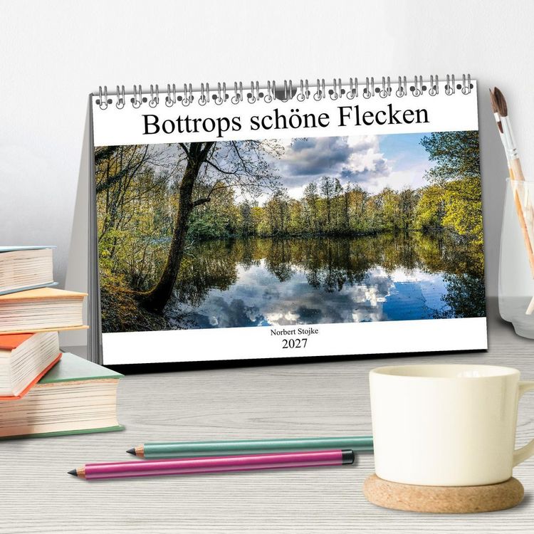 Produktbild: Bottrops sch&ouml;ne Flecken (Tischkalender 2027 DIN A5 quer), CALVENDO Monatskalender