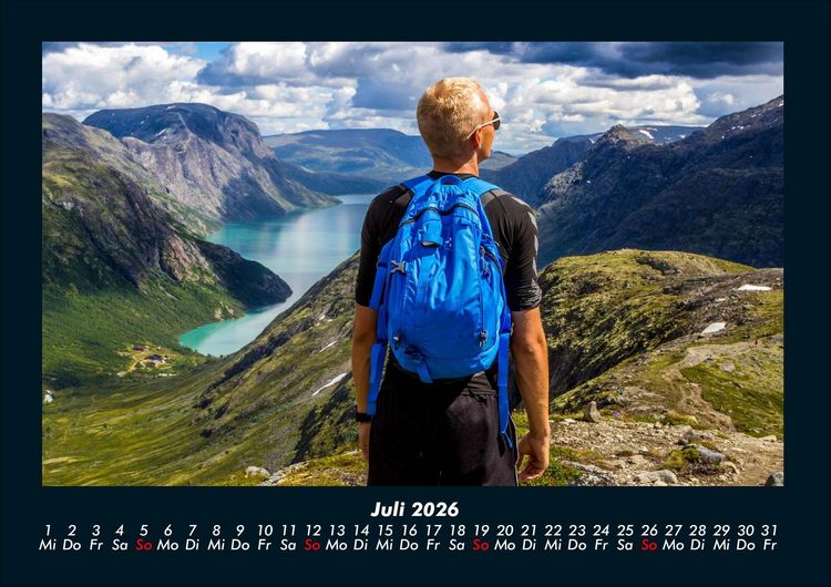 Produktbild: Wanderlust 2026 Fotokalender DIN A4