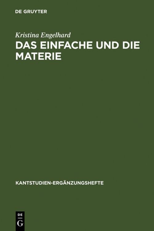 Bild vom Artikel Das Einfache und die Materie vom Autor Kristina Engelhard