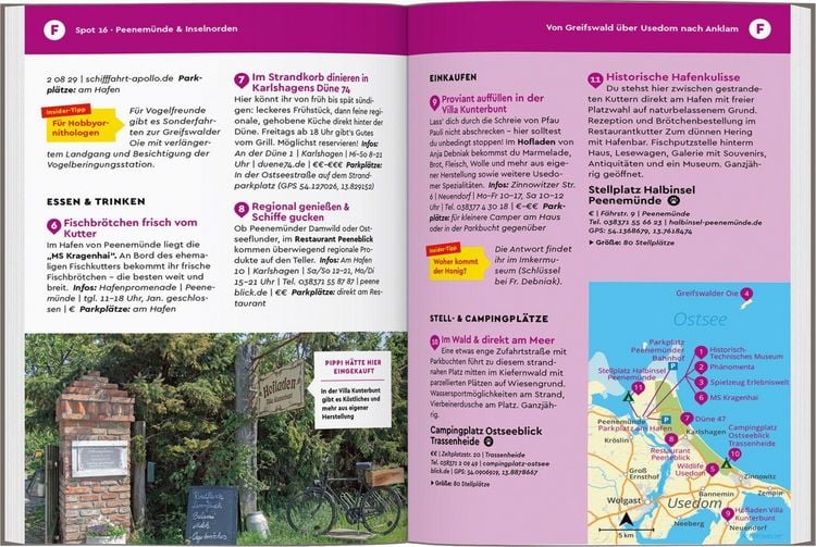 Produktbild: MARCO POLO Camper Guide Ostseek&uuml;ste & Mecklenburgische Seenplatte