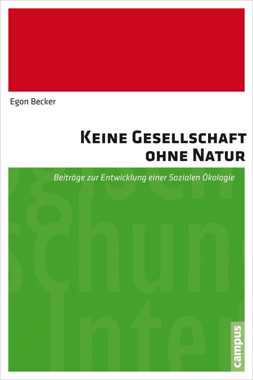 Produktbild: Keine Gesellschaft ohne Natur