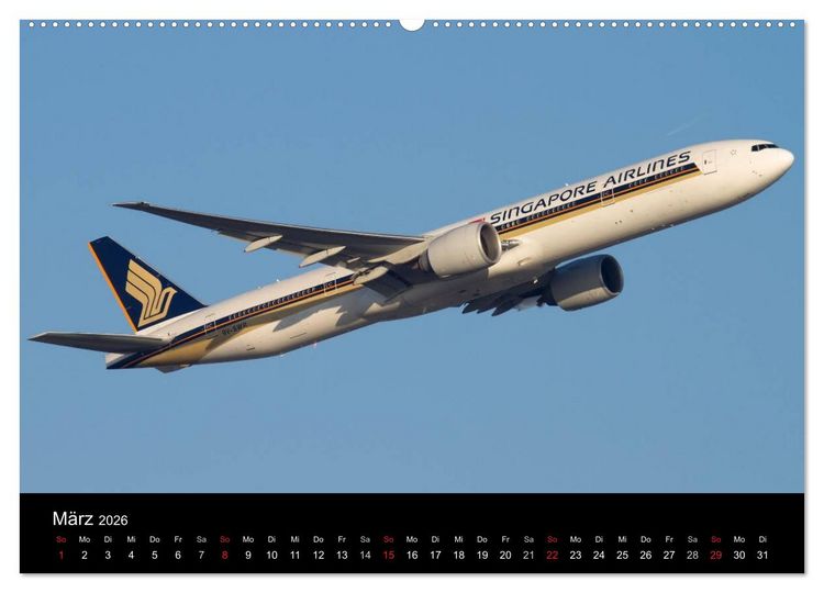 Produktbild: Welt der Flugzeuge (Wandkalender 2026 DIN A2 quer), CALVENDO Monatskalender
