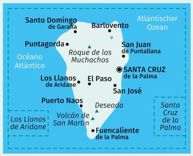 Produktbild: KOMPASS Wanderkarte 232 La Palma 1:50.000