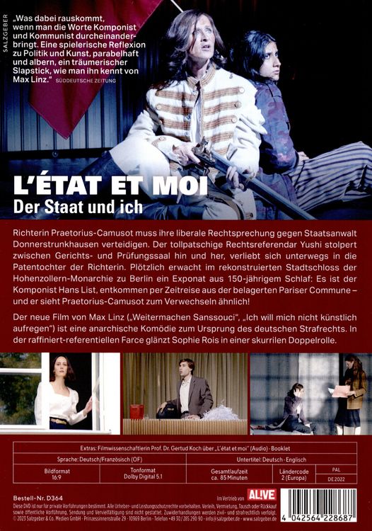 Produktbild: L&lsquo;&Eacute;tat et moi &ndash; der Staat und ich