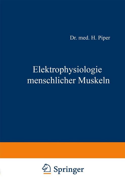 Produktbild: Elektrophysiologie menschlicher Muskeln