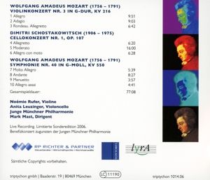 Produktbild: Mozart+Schostakowitsch