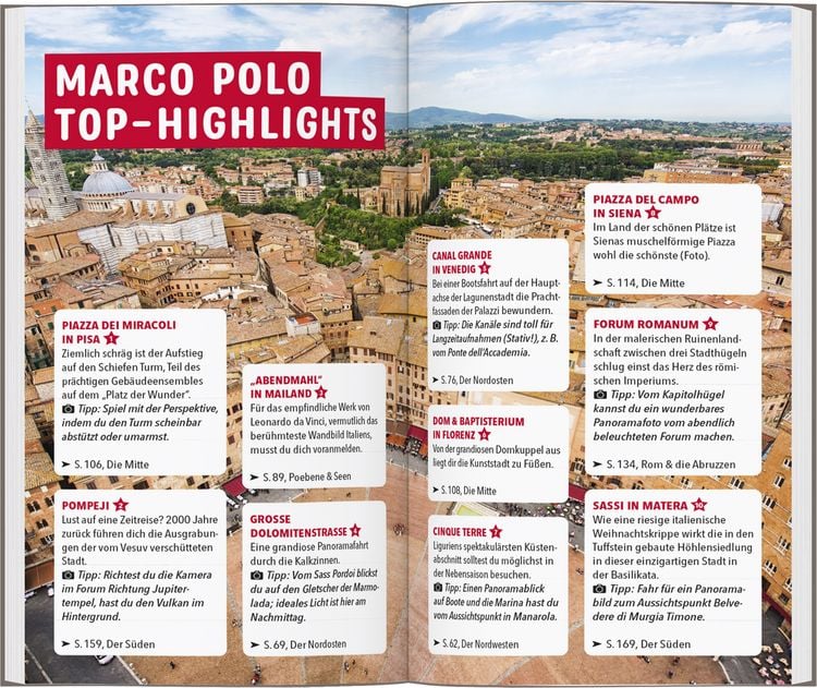 Produktbild: MARCO POLO Reisef&uuml;hrer Italien