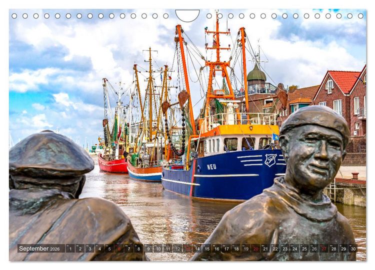 Produktbild: OSTFRIESLAND-LIEBE (Wandkalender 2026 DIN A4 quer), CALVENDO Monatskalender