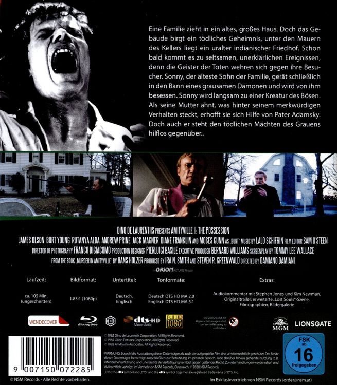Produktbild: Amityville 2 - Uncut