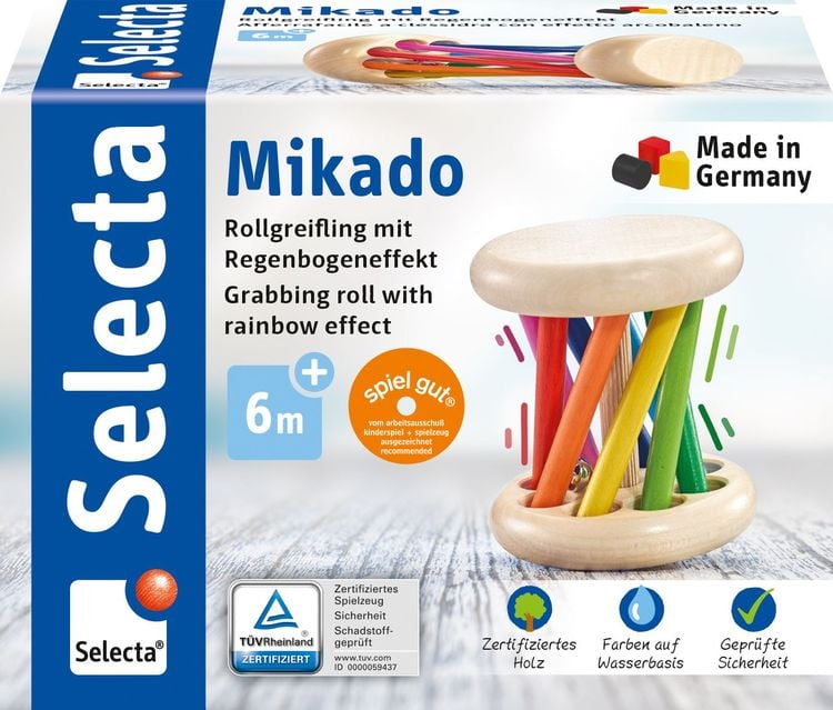 Produktbild: Schmidt Spiele - Selecta - Mikado, Greifling, 8,5 cm