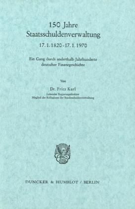 Produktbild: 150 Jahre Staatsschuldenverwaltung