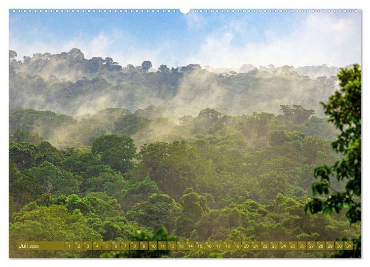 Produktbild: Der Amazonas: von den Anden zum Atlantik (Wandkalender 2026 DIN A2 quer), CALVENDO Monatskalender