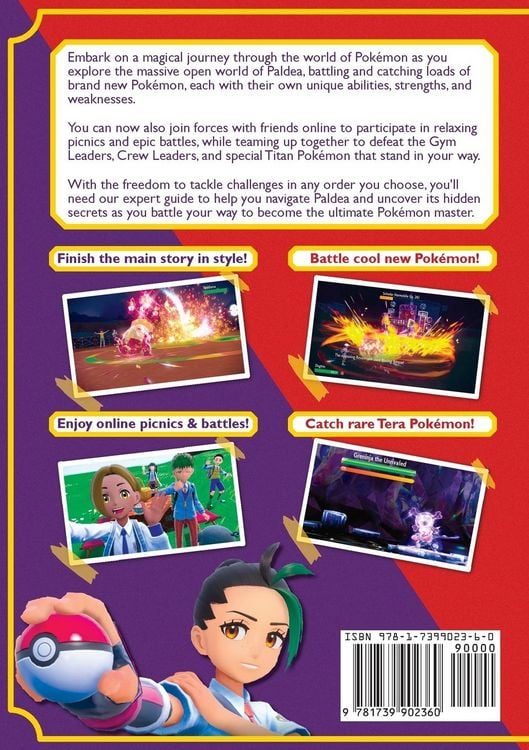Produktbild: Pok&eacute;mon Scarlet and Violet Strategy Guide Book (Full Color)