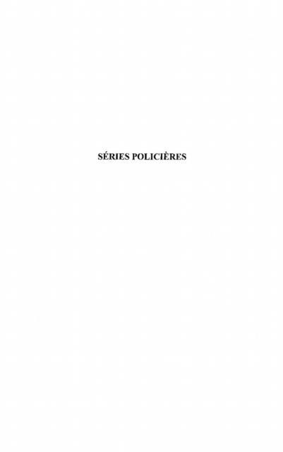 Produktbild: Series policieres les