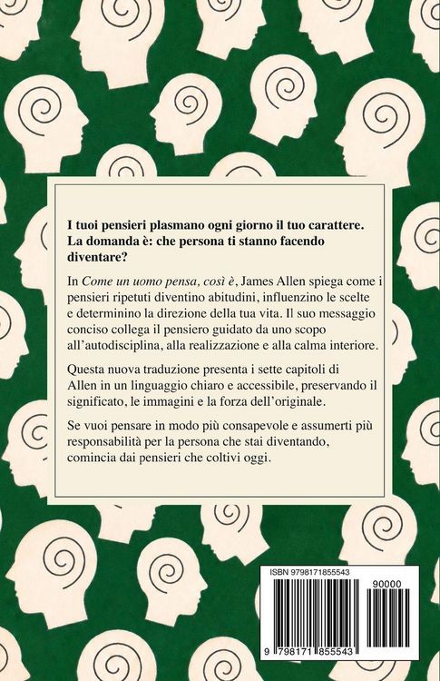 Produktbild: Come un uomo pensa, cos&igrave; &egrave;