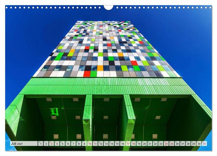 Produktbild: Architektur treibt's bunt (Wandkalender 2027 DIN A3 quer), CALVENDO Monatskalender