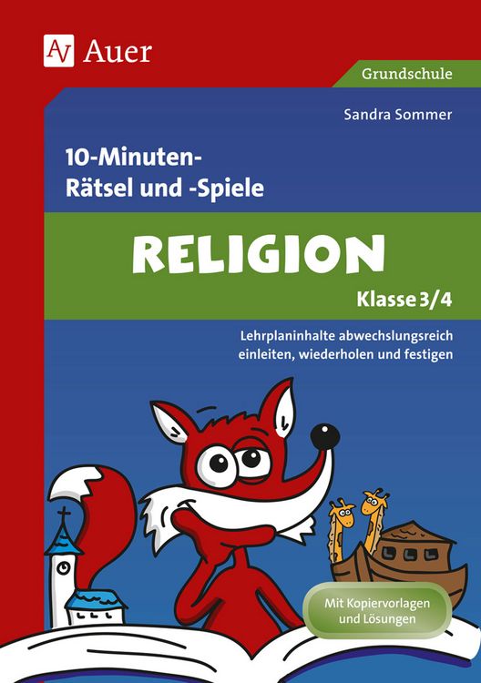 Produktbild: Spielerischer Lernspa&szlig; Religion 3./4. Klasse
