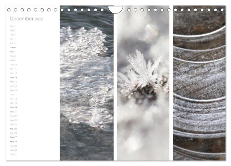 Produktbild: Natural Trios (Wall Calendar 2026 DIN A4 landscape), CALVENDO 12 Month Wall Calendar