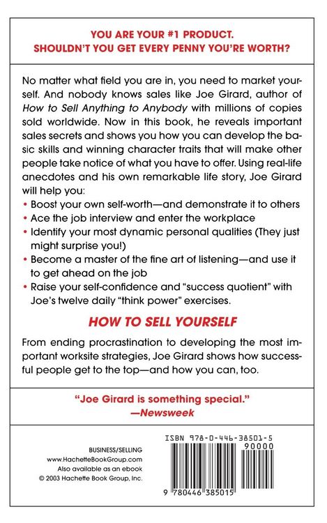 Produktbild: How to Sell Yourself