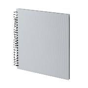 Produktbild: S.O.H.O. Stone - Wire-o Fotoalbum 60/290 x 290 mm, schwarz