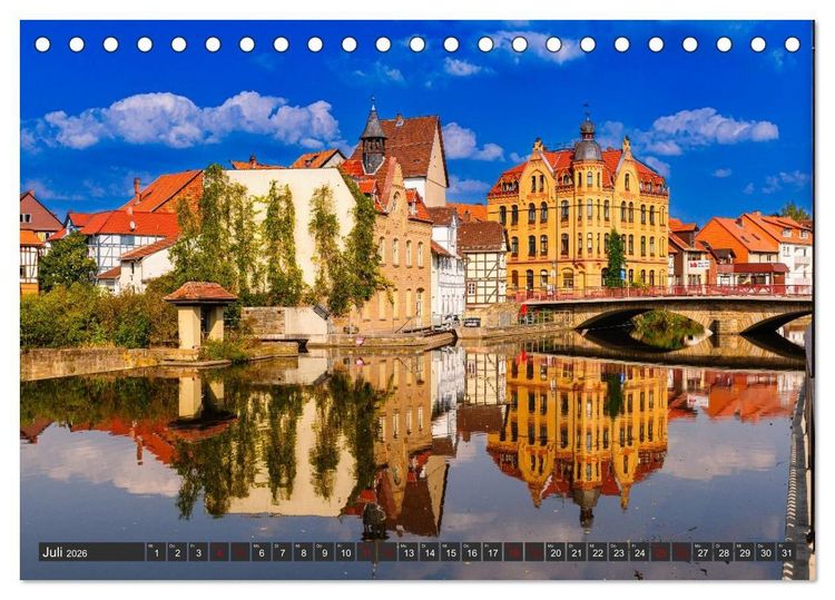 Produktbild: Ein Blick auf Eschwege (Tischkalender 2026 DIN A5 quer), CALVENDO Monatskalender