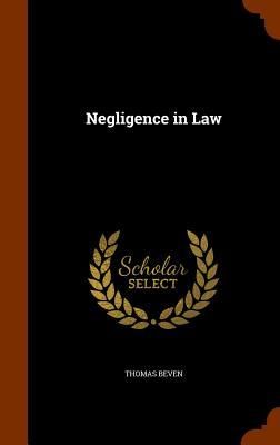 Produktbild: Negligence in Law