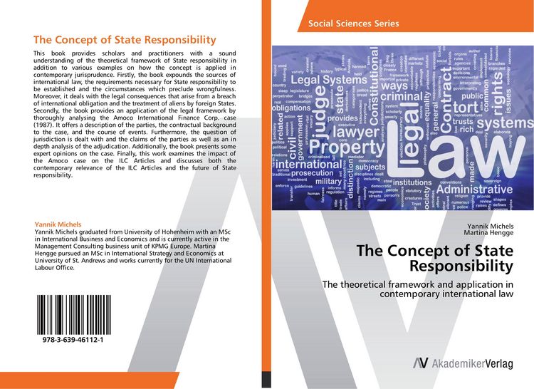 Produktbild: The Concept of State Responsibility