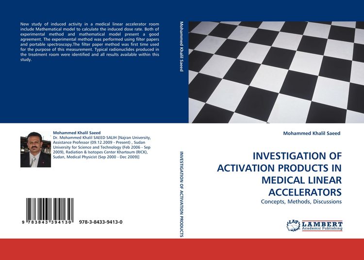 Produktbild: INVESTIGATION OF ACTIVATION PRODUCTS IN MEDICAL LINEAR ACCELERATORS