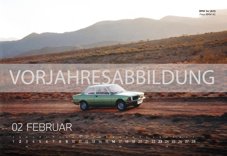 Produktbild: BMW Classic Wandkalender 2026 DE