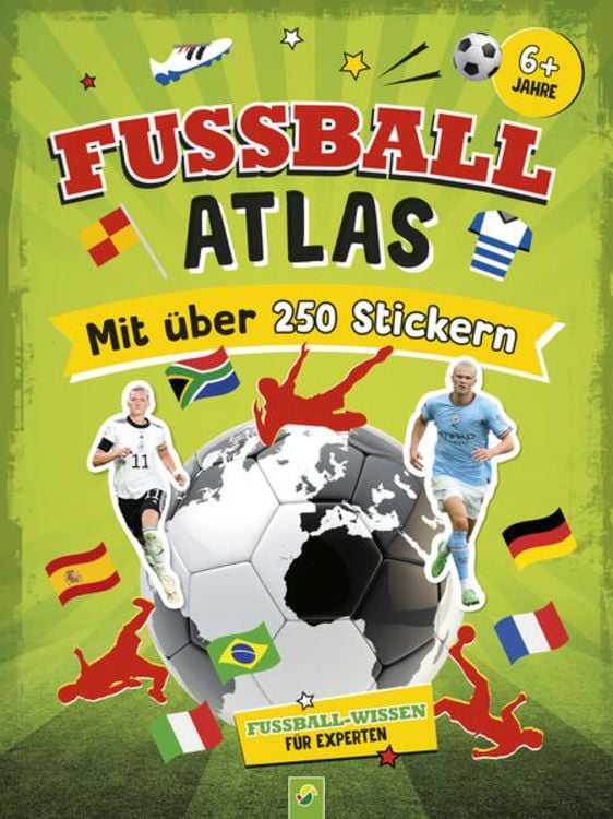 Bild vom Artikel Fußball-Atlas. Mit über 250 Stickern vom Autor Jonas Kozinowski