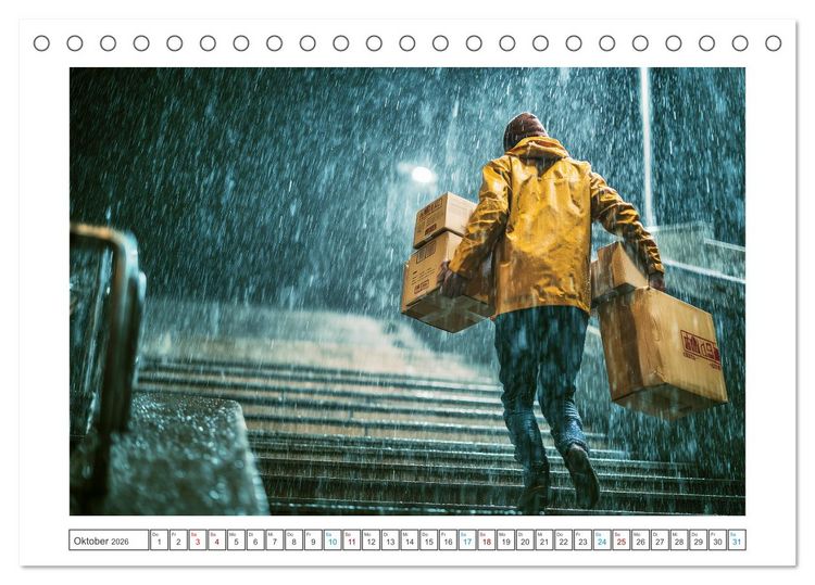 Produktbild: Echt Menschlich Berufung (Tischkalender 2026 DIN A5 quer), CALVENDO Monatskalender