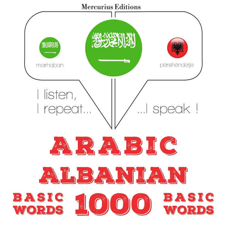 Produktbild: 1000 essential words in Albanian