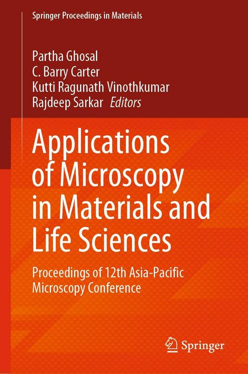 Produktbild: Applications of Microscopy in Materials and Life Sciences
